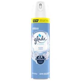 Glade® Air Freshener Clean Linen Aerosol 8.3 OZ 6/Case