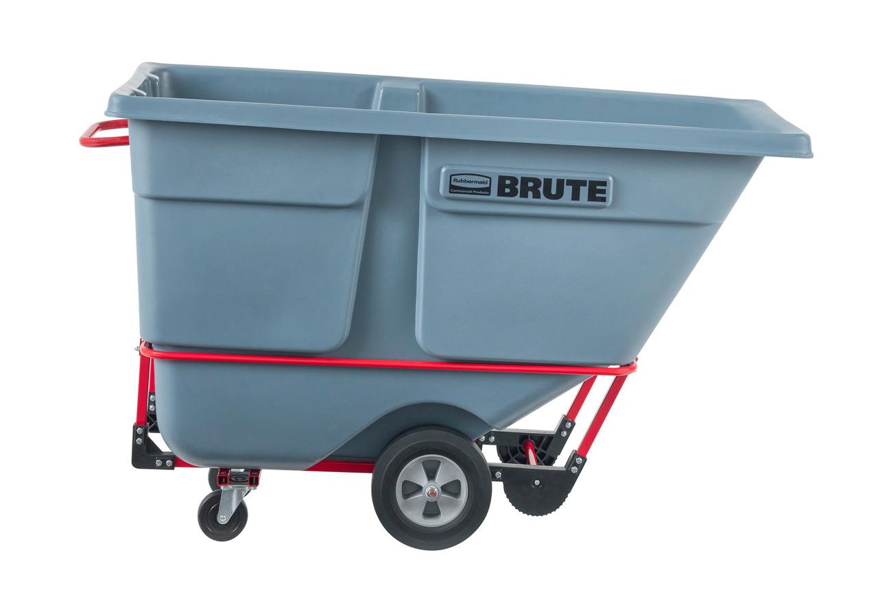 Brute® Utility Tilt Truck 1 Cubic Yard Gray Rotomolded 1/Each