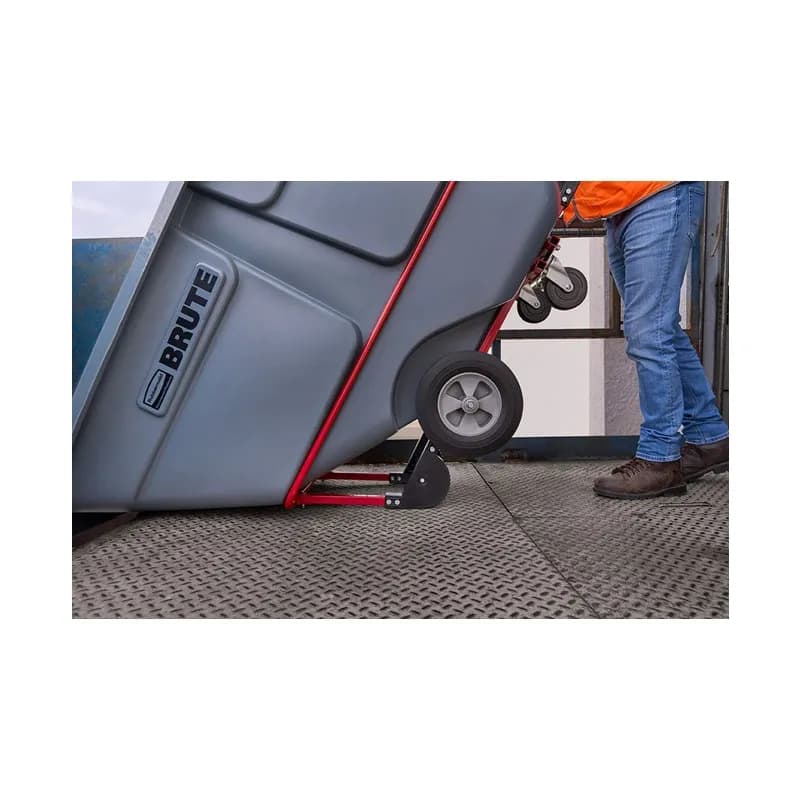 Brute® Utility Tilt Truck 72.50X34.00X44.63 IN 1 Cubic Yard Gray Standard Duty Rotomolded 1/Each