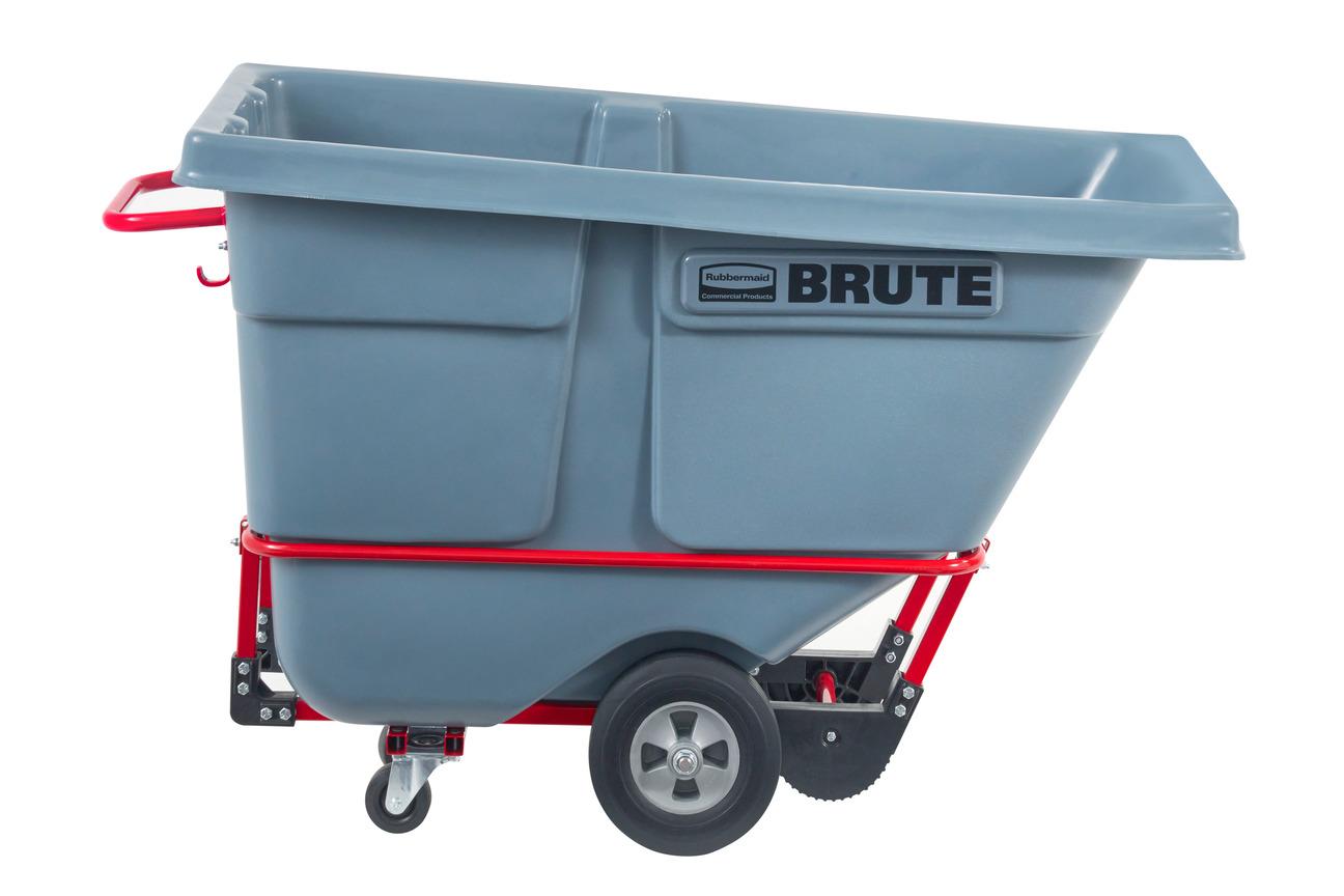 Brute® Utility Tilt Truck 0.5 Cubic Yard Gray Rotomolded 1/Each