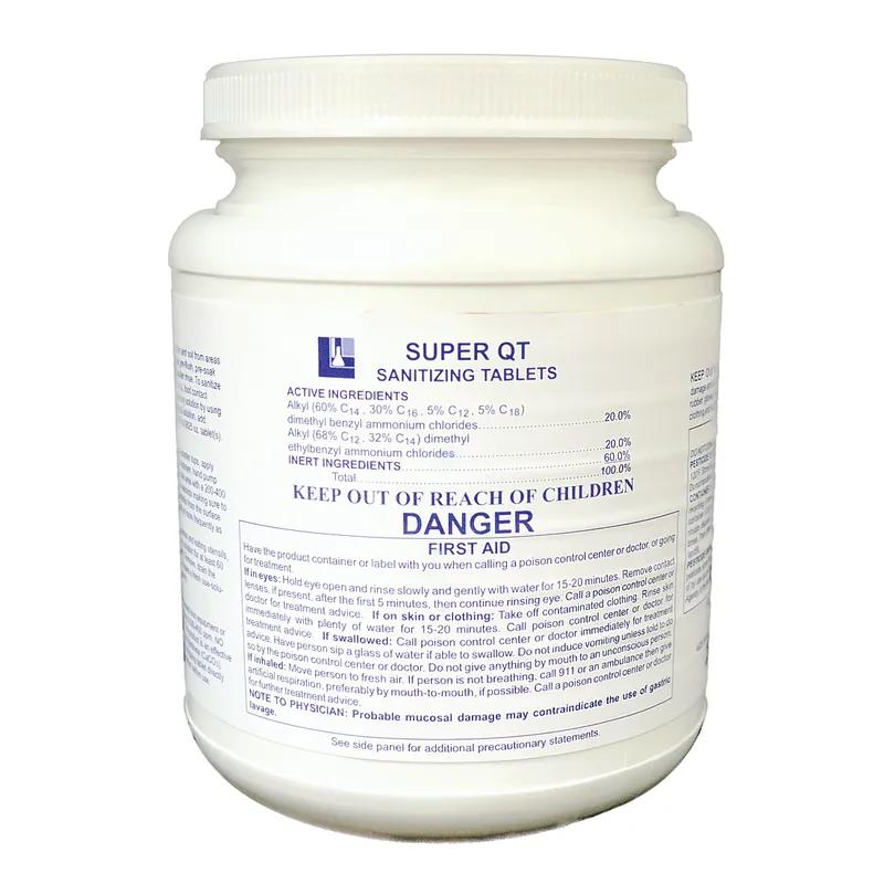 Super Quat Disinfectant Tablet 500 Count/Pack 2 Packs/Case 1000 Count/Case