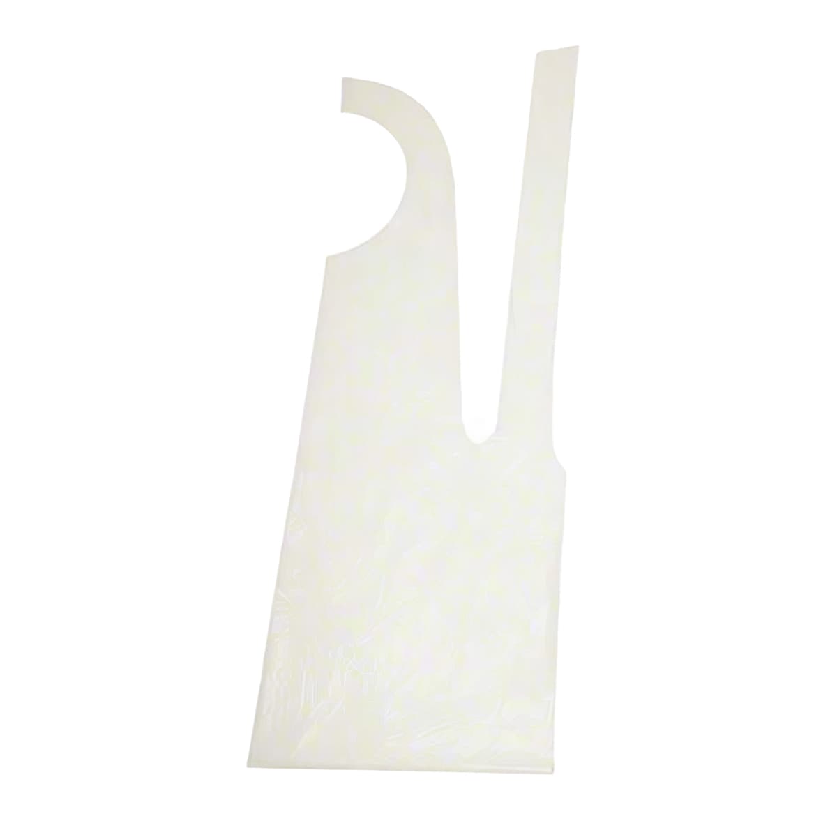 Apron 28X46 IN White 1MIL LDPE Disposable 1000/Case