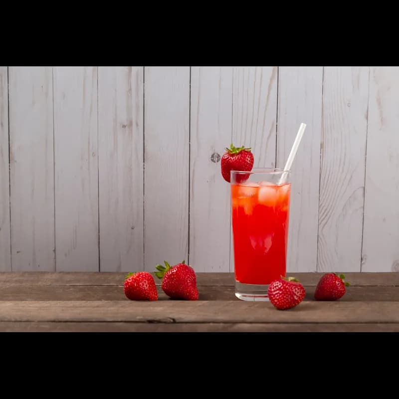 PrimeWare® Jumbo Straw 7.75 IN Paper White Unwrapped 500 Count/Pack 8 Packs/Case 4000 Count/Case