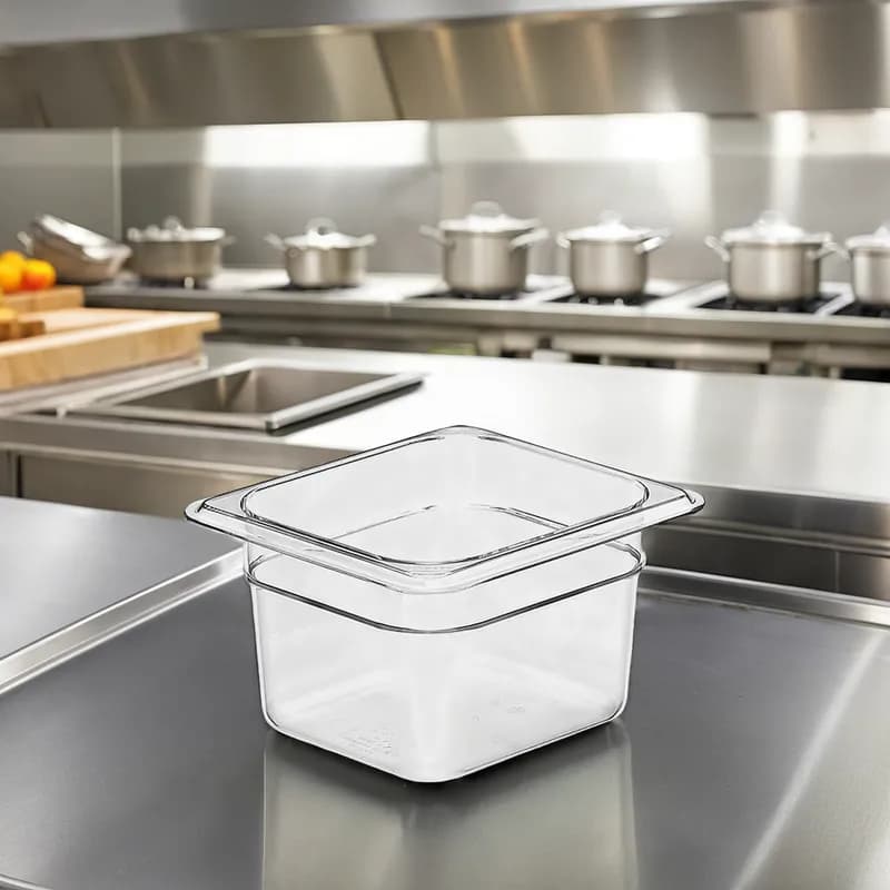 Camwear® Catering Pan 1/6 Size Deep 6/Case