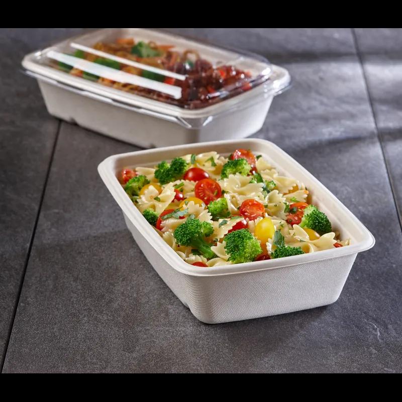 Pulp Plus™ Take-Out Container 36 OZ 6X9 IN Sugarcane Rectangle 300/Case