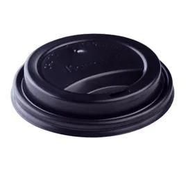 Karat® Lid PP Black For 10-20 FLOZ Cup Sip Through 100 Count/Pack 10 Packs/Case 1000 Count/Case