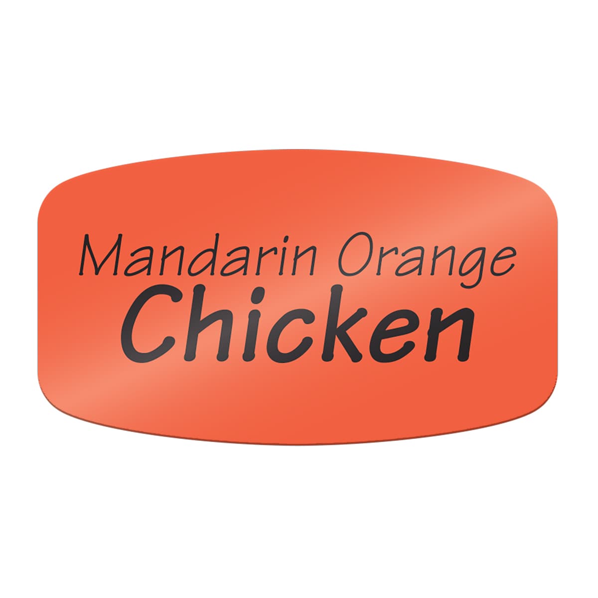 Mandarin Orange Chicken Label 1000/Roll