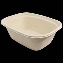 Take-Out Container Base 8.8X6.8X3 IN Pulp & Fiber 400/Case