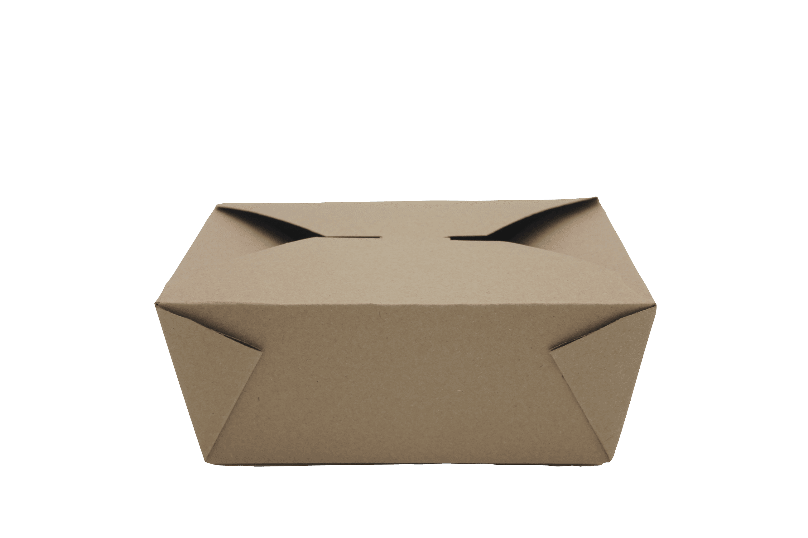 #4 Take-Out Box 7X5X3.5 IN Kraft 160/Case