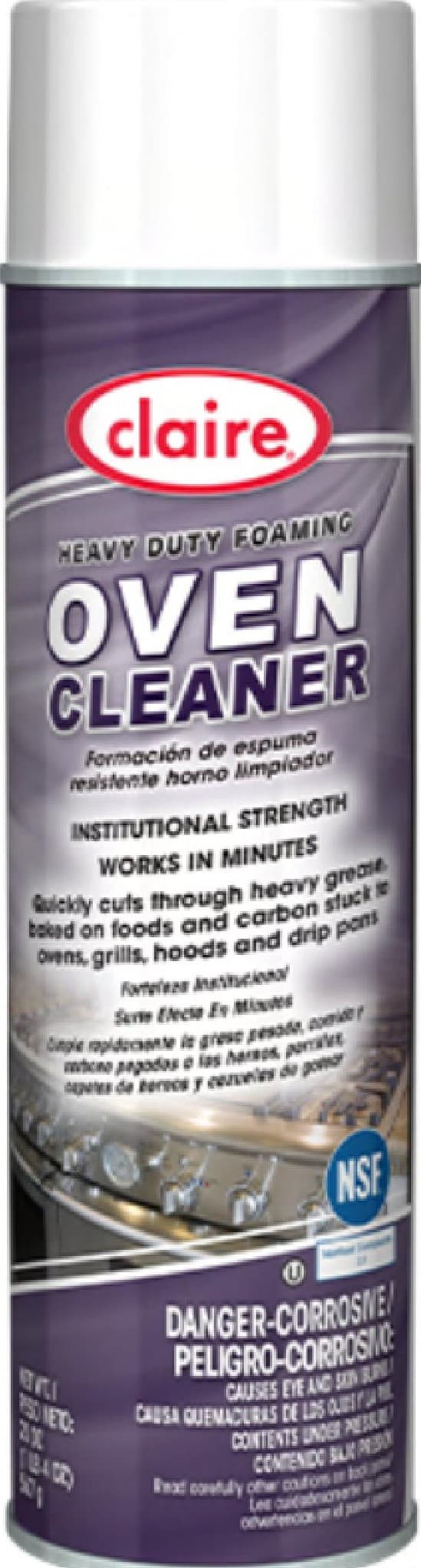 Claire Oven Cleaner 20 FLOZ Foam Heavy Duty 12/Case