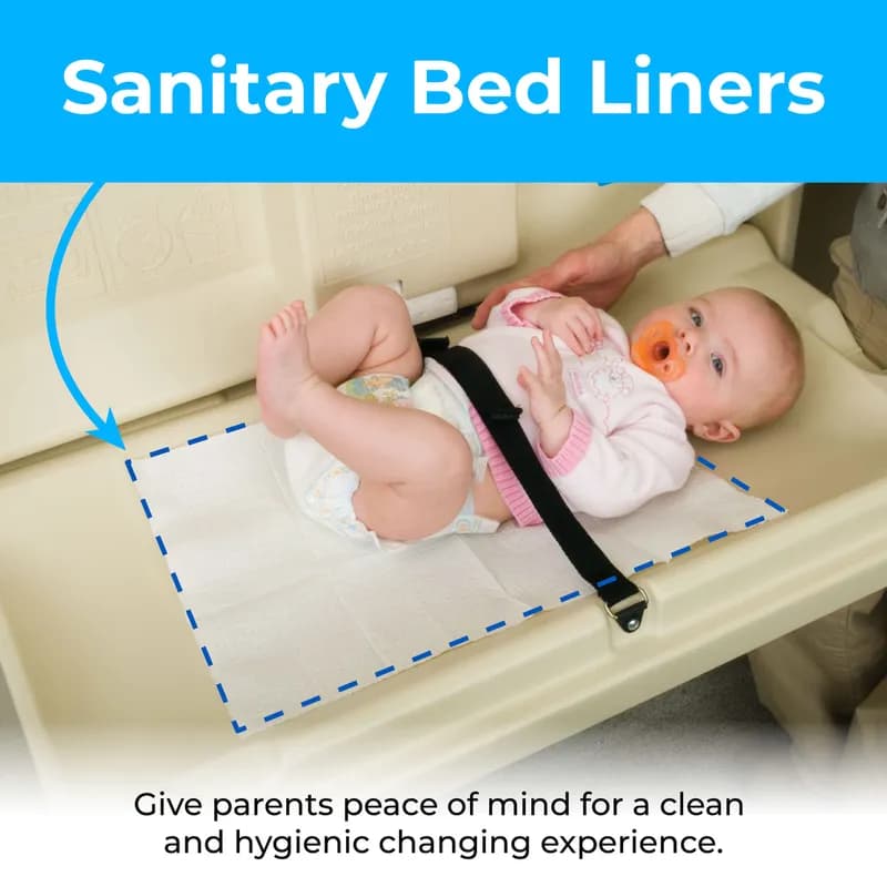 Koala Kare Baby Changing Table Liner 13X19 IN 500/Case