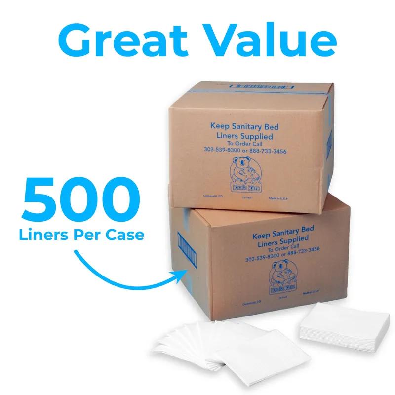 Koala Kare Baby Changing Table Liner 13X19 IN 500/Case