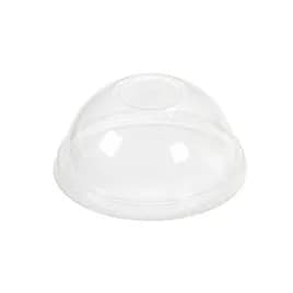 Lid Dome 98MM PLA Clear For 12-24 FLOZ Cup No Hole 1000/Case