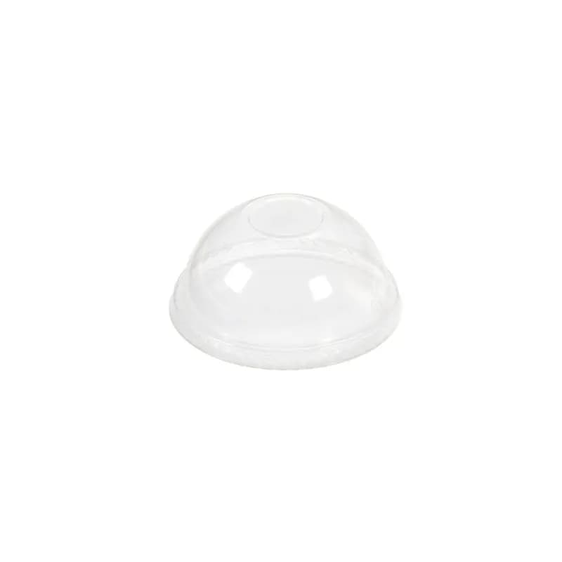 Lid Dome 98MM PLA Clear For 12-24 FLOZ Cup No Hole 1000/Case