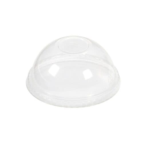 Lid Dome 98MM PLA Clear For 12-24 FLOZ Cup No Hole 1000/Case