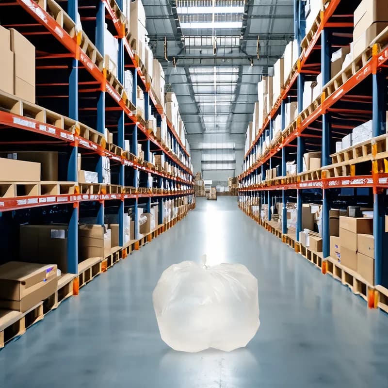 Liner 40X46 IN 45 GAL Clear LDPE 1.2MIL Star Seal 100/Case