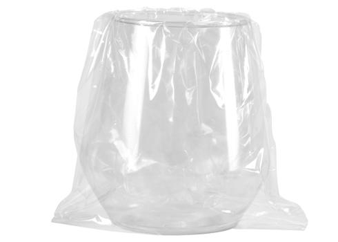 WNA Reserv Cold Cup Wrapped Stemless 12 FLOZ PET Clear 16 Count/Pack 4 Packs/Case 64 Count/Case