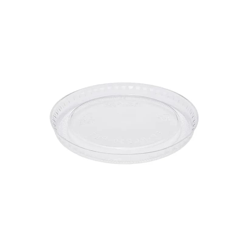 Lid PET Clear For 1.5-2 OZ & 1 OZ Squat Portion Cup 2500/Case