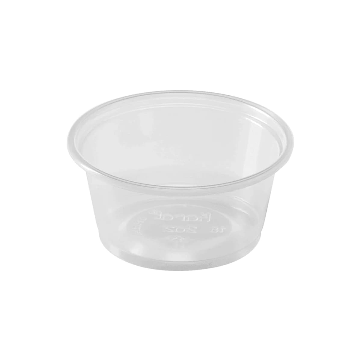 Souffle & Portion Cup 2 OZ PP Clear 2500 Count/Case