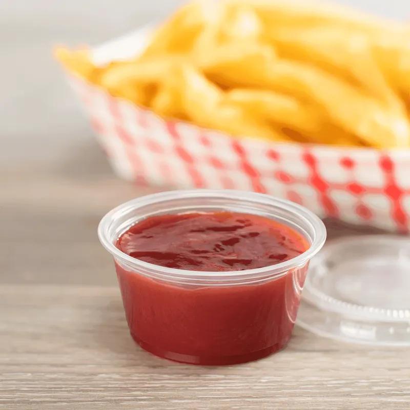 Souffle & Portion Cup 2 OZ PP Clear 2500 Count/Case