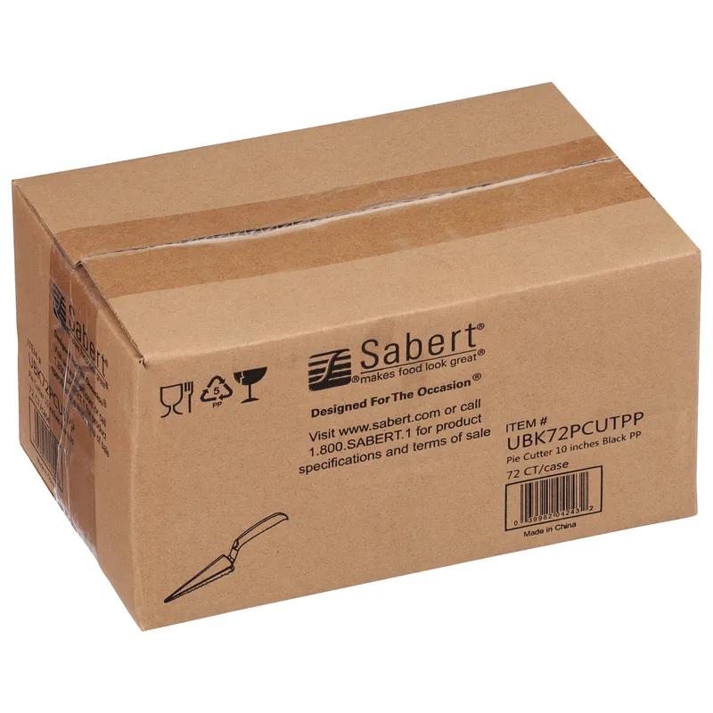 Pie Cutter 10 IN PP Black 72/Case
