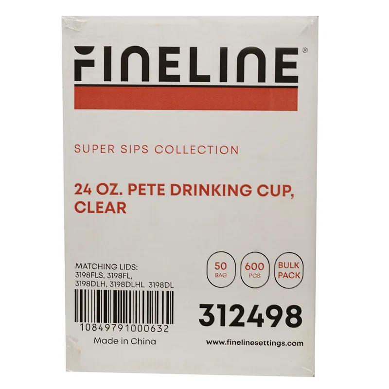 Cold Cup 24 FLOZ PET Clear 600/Case