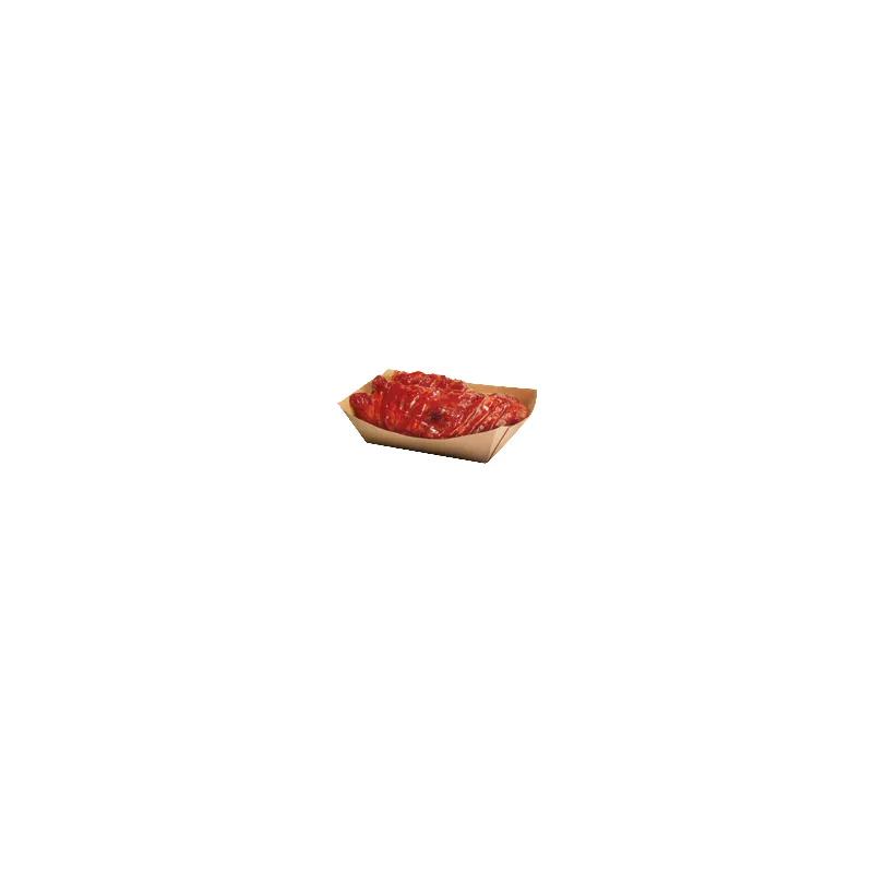 Bagcraft® EcoCraft® Food Tray 5 LB Wax Coated Paper Kraft 500/Case