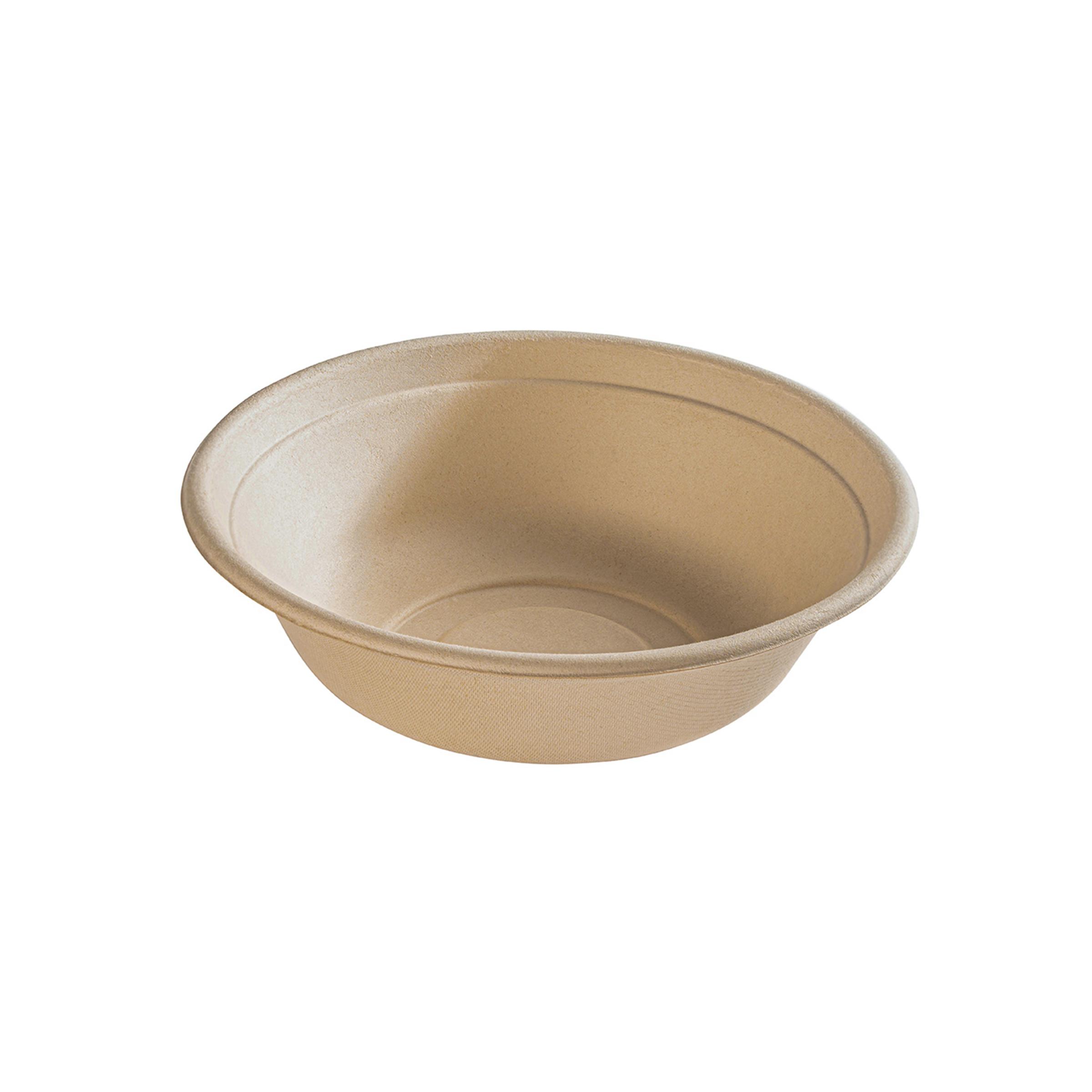 Conserveware Bowl 40 OZ Sugarcane Tan Round 300/Case