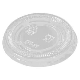 Victoria Bay Lid Flat PET Clear Round For 1 OZ Souffle & Portion Cup 50 Count/Pack 50 Packs/Case 2500 Count/Case