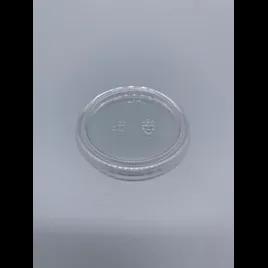 Victoria Bay Lid Flat PET Clear Round For 3.25-5.5 OZ Souffle & Portion Cup 50 Count/Pack 50 Packs/Case 2500 Count/Case