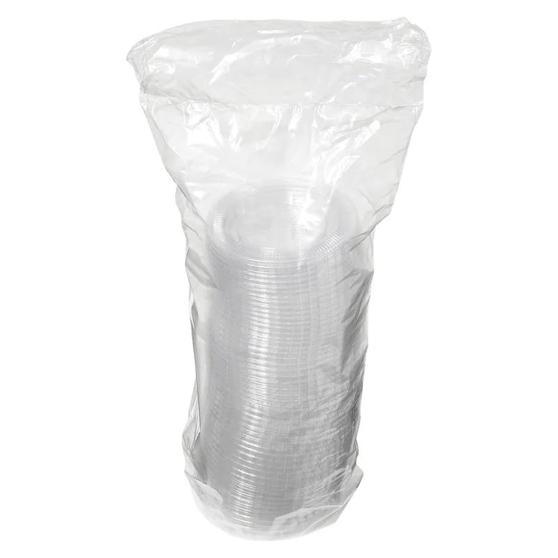 Victoria Bay Lid Flat PET Clear Round For 3.25-5.5 OZ Souffle & Portion Cup 50 Count/Pack 50 Packs/Case 2500 Count/Case