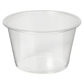 Victoria Bay Souffle & Portion Cup 4 OZ PP Clear Round 50 Count/Pack 50 Packs/Case 2500 Count/Case