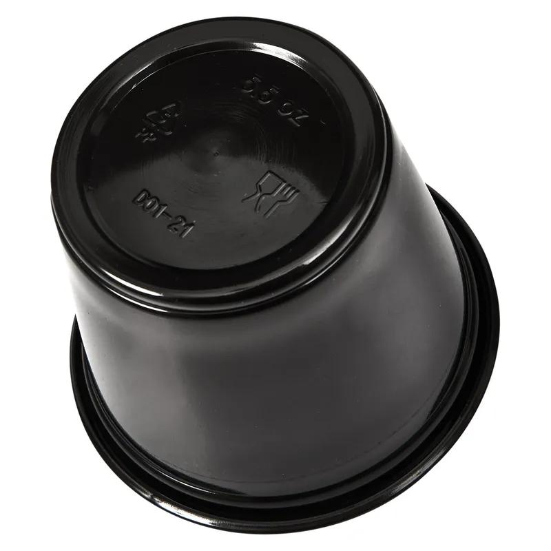 Victoria Bay Souffle & Portion Cup 5.5 OZ PP Black Round 50 Count/Pack 50 Packs/Case 2500 Count/Case