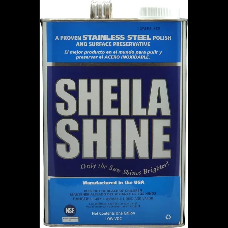 Sheila Shine Stainless Steel Cleaner 1 GAL Low VOC 4/Case