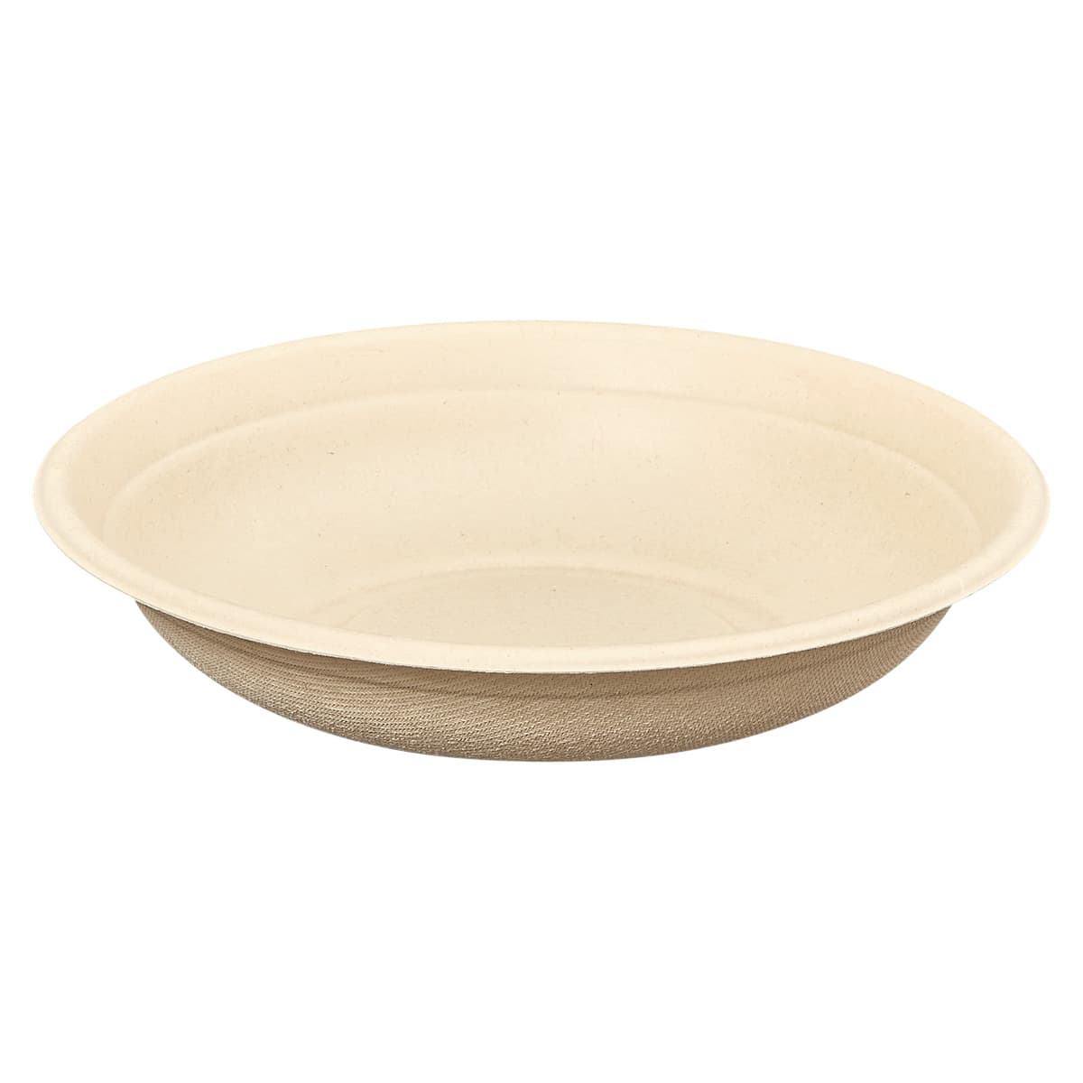 Victoria Bay Bowl 24 OZ Sugarcane Kraft Round Microwave Safe Freezer Safe 75 Count/Pack 4 Packs/Case 300 Count/Case