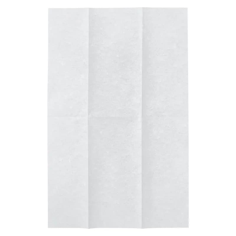 Victoria Bay Folded Guest Towel 12X17 IN 1PLY Airlaid Paper White Linen Feel 100 Count/Pack 5 Packs/Case 500 Count/Case
