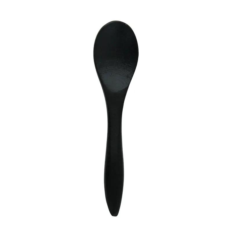 Spoon 3.5 IN Bamboo Black 50 Count/Pack 10 Packs/Case 500 Count/Case