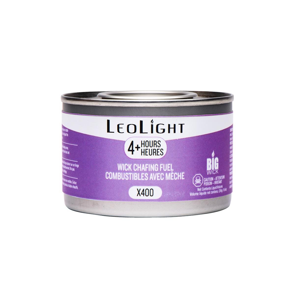 Big Wick Chafing Fuel 4-HR Wick Flat Pad Pop Top 24/Case