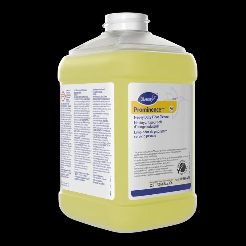 Prominence Citrus Scent Floor Cleaner 2.5 L Liquid Heavy Duty For J-Fill® 2/Case