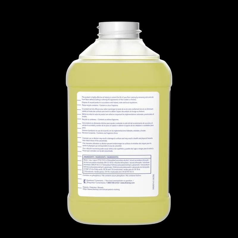 Prominence Citrus Scent Floor Cleaner 2.5 L Liquid Heavy Duty For J-Fill® 2/Case