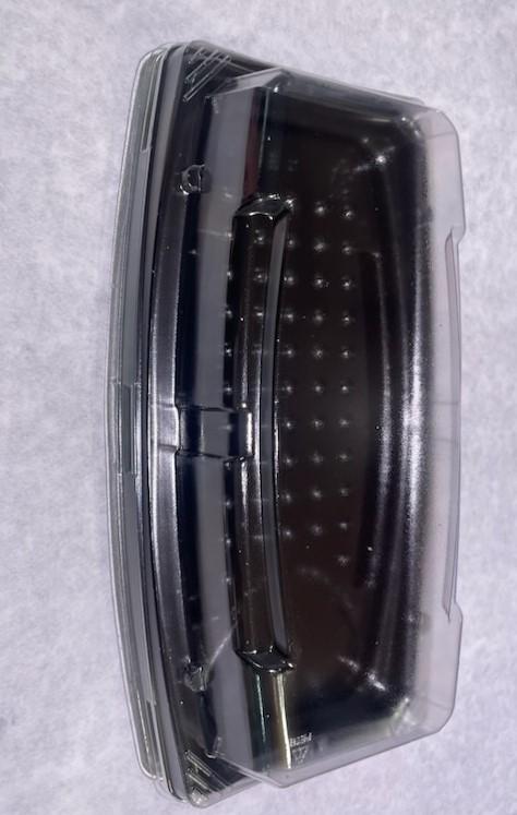 Lid PET Clear For #5 Black Take-Out Container Base Packed 800/Case