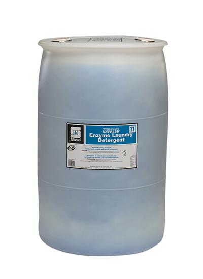 Clothesline Fresh® Enzyme Laundry Detergent 11 Pleasant Scent Laundry Detergent 55 GAL Neutral Liquid 1/Drum