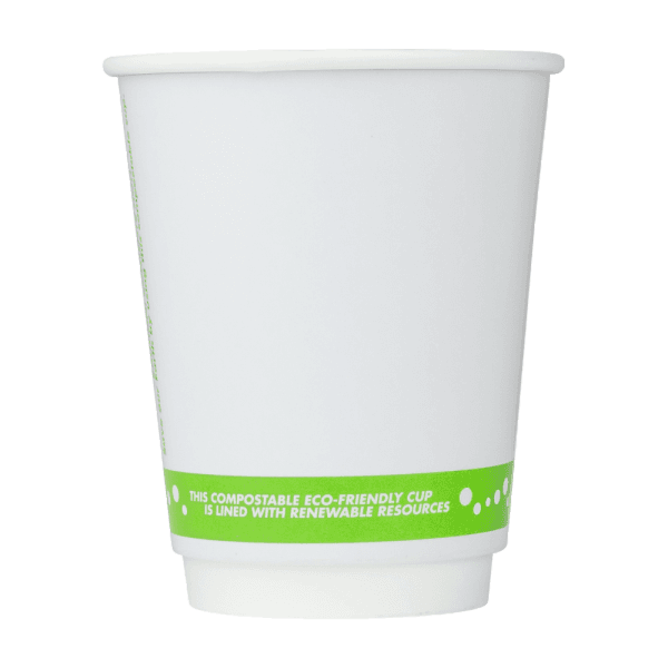 Karat Earth Hot Cup Insulated 8 OZ Paper Stock Print 80MM 500/Case