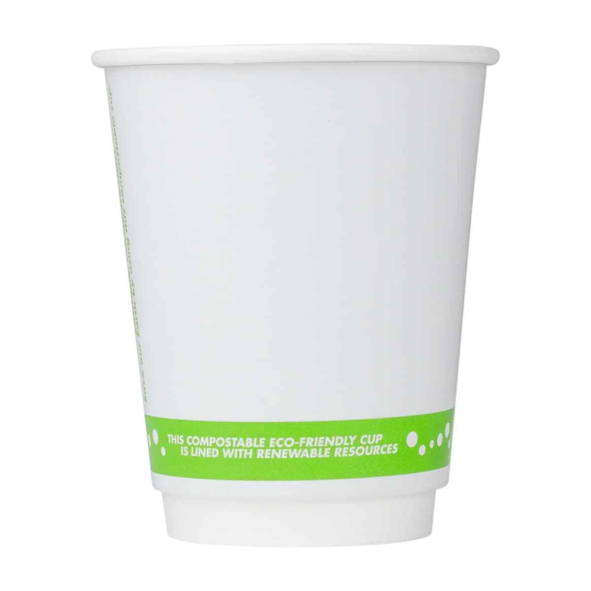 Karat Earth Hot Cup Insulated 8 OZ Paper Stock Print 80MM 500/Case