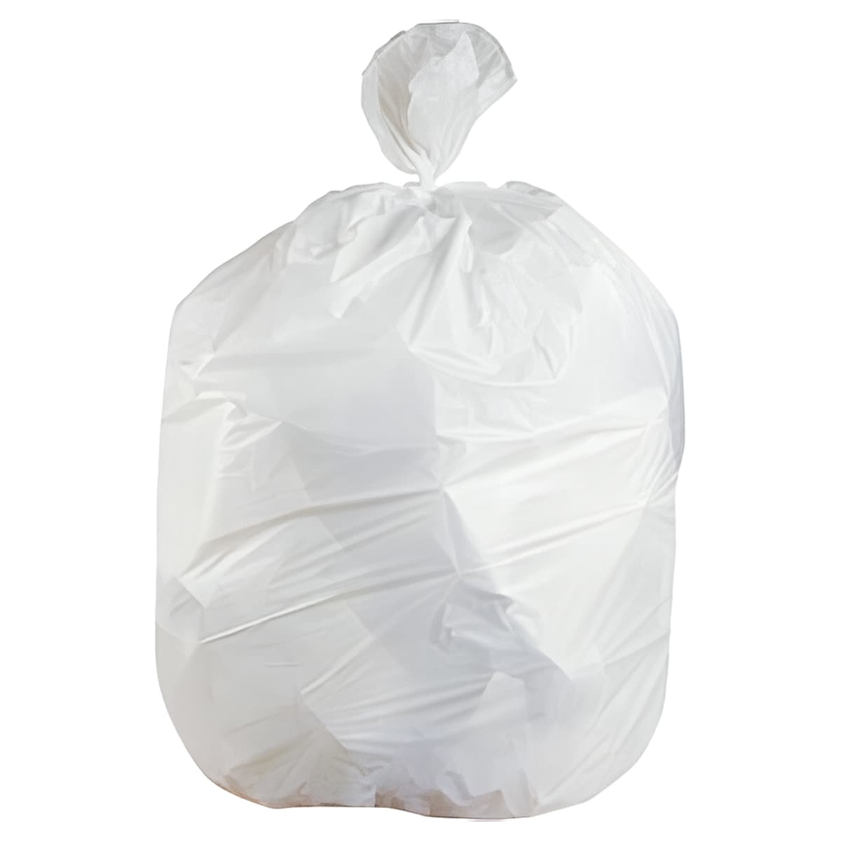 Victoria Bay Can Liner 24X32 IN 12-16 GAL White LDPE 0.45MIL Coreless 500/Case