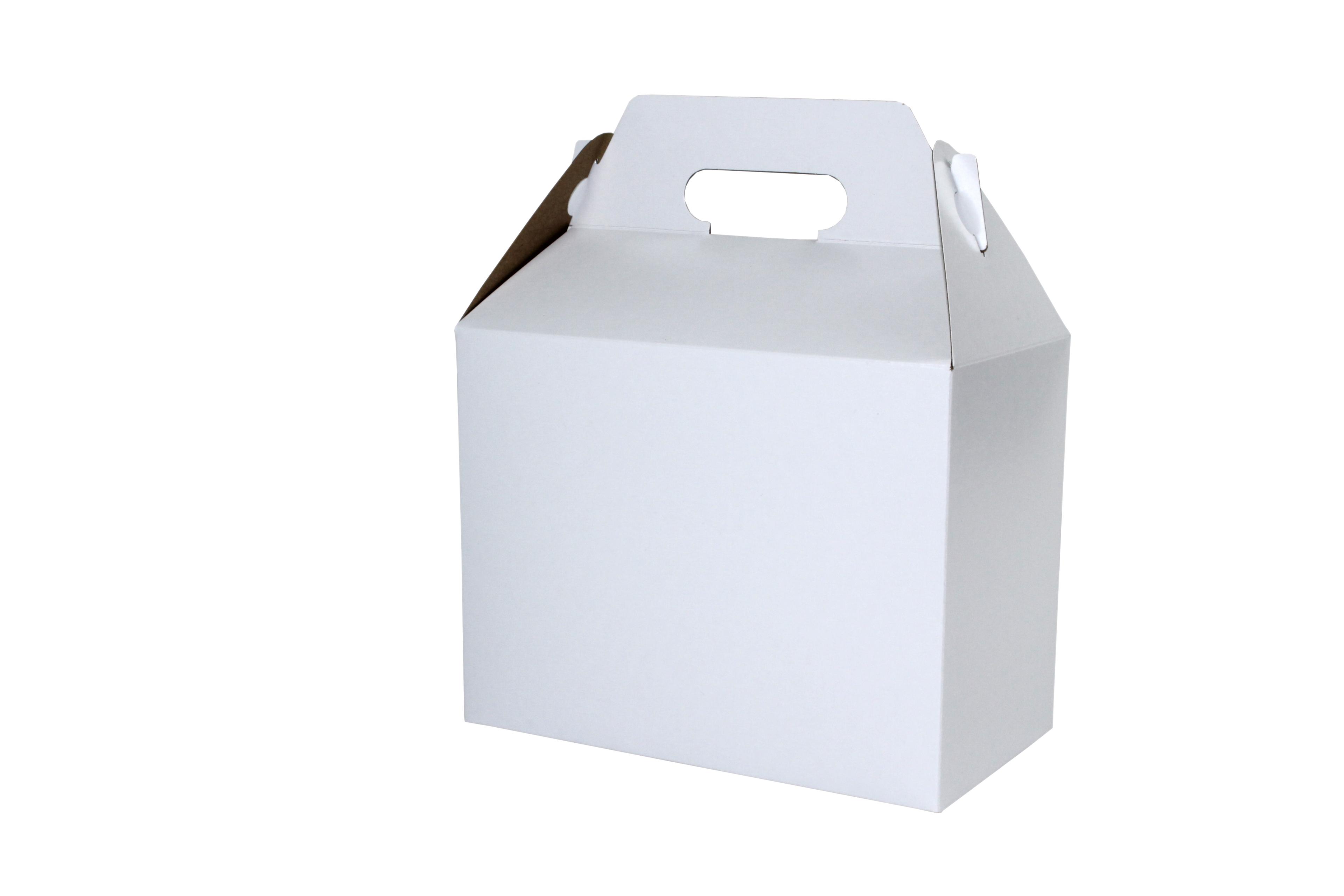 Take-Out Box Barn 9.5X5X5 IN Paperboard White 125/Case