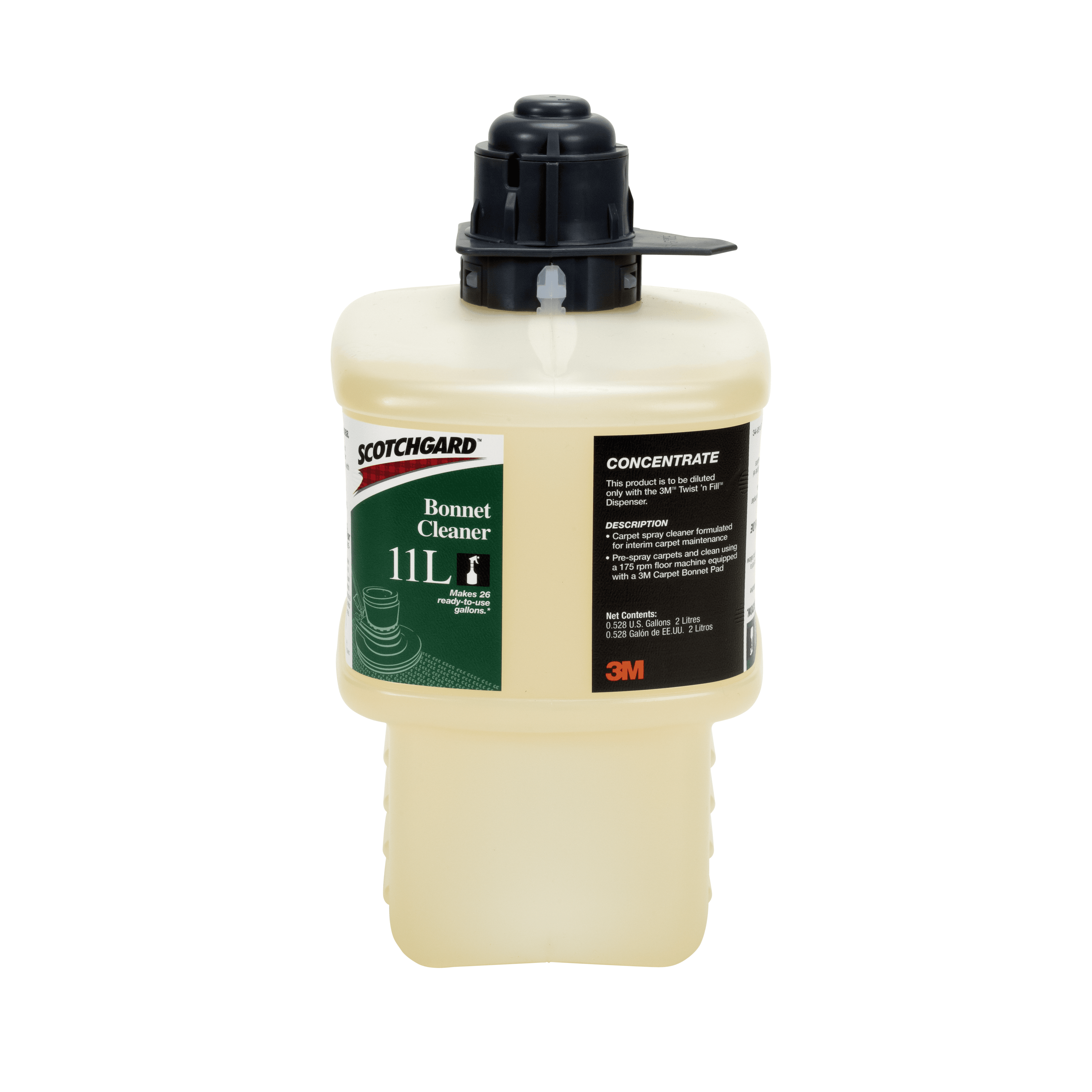 3M™ Scotchgard™ 11L Carpet Bonnet 2 L Interim Maintenance Neutral Concentrate No Rinse 1/Each