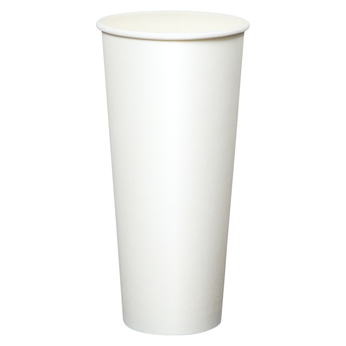 Victoria Bay Hot Cup 24 OZ Paper White Round Freezer Safe 25 Count/Pack 20 Packs/Case 500 Count/Case