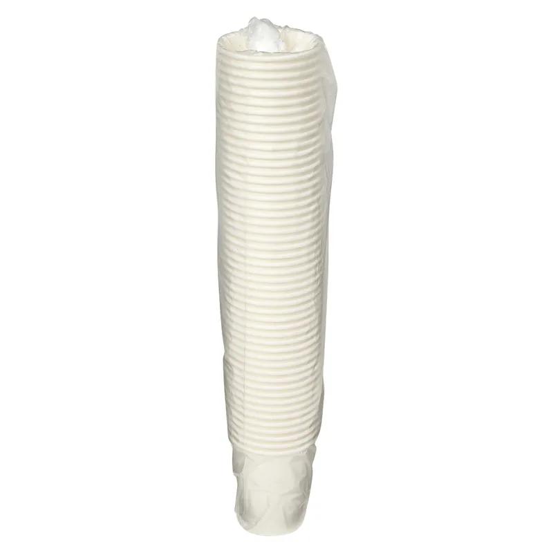 Victoria Bay Hot Cup Tall 10 OZ Paper White Round Freezer Safe 50 Count/Pack 20 Packs/Case 1000 Count/Case