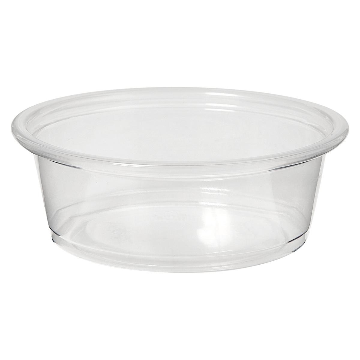 Victoria Bay Souffle & Portion Cup 1.5 OZ PP Clear Round 50 Count/Pack 50 Packs/Case 2500 Count/Case